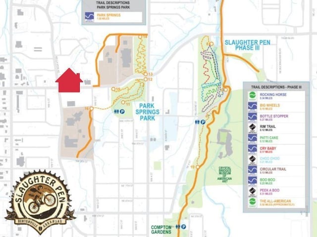 809 11th St, Bentonville, AR 72712 - map / location