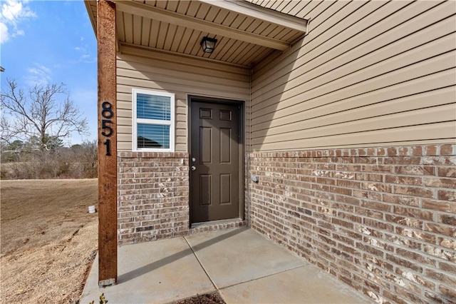 851 E Sparrow Cir, Fayetteville, AR 72701 - entrance to property featuring brick siding