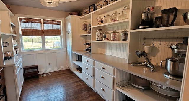 4158 N Rocky Ridge Trl, Rogers, AR 72756 - office area featuring dark wood-type flooring
