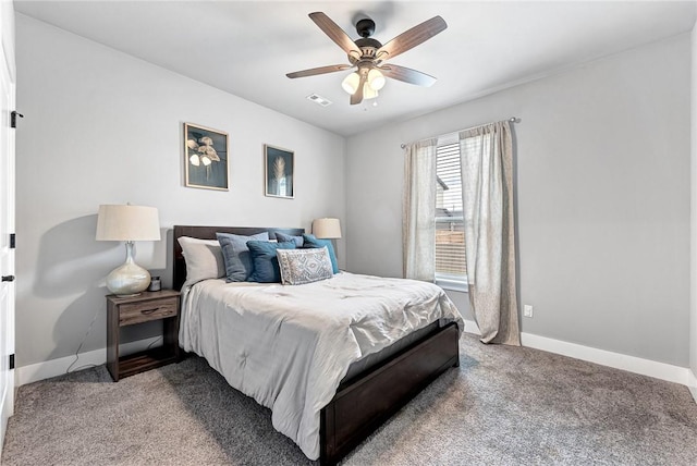 1140 Durante St, Tontitown, AR 72762 - carpeted bedroom with baseboards and a ceiling fan