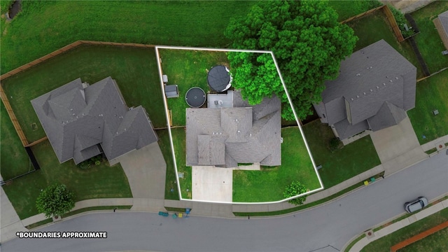 1320 Lariat Dr, Centerton, AR 72719 - aerial view of property's location with property boundaries highlighted