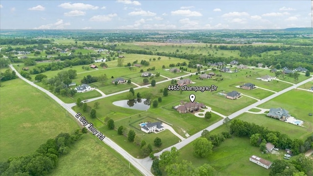 4465 Champagne Dr, Springdale, AR 72764 - aerial view of property and surrounding area