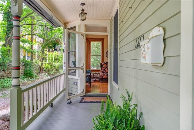 11 Hilton St, Eureka Springs, AR 72632 - property entrance featuring covered porch