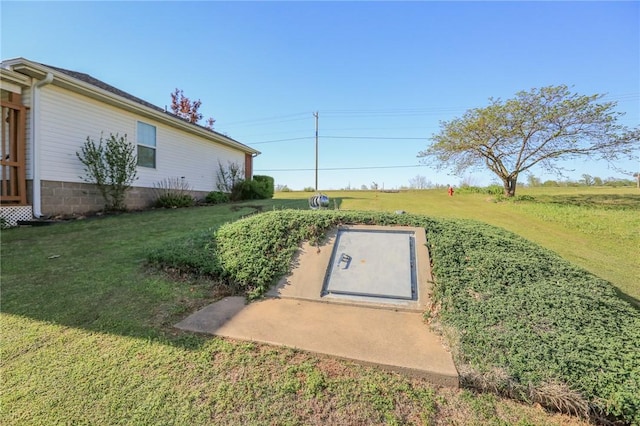 925 Lowell Ave, Cave Springs, AR 72718 - entry to storm shelter with a yard