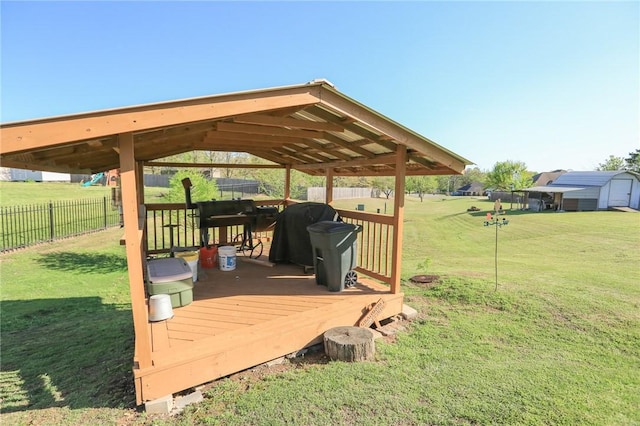 925 Lowell Ave, Cave Springs, AR 72718 - wooden deck featuring a gazebo