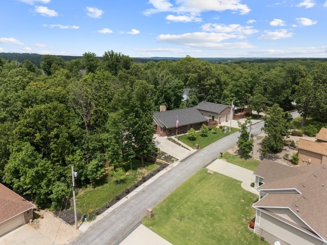4 Torrido Ln, Bella Vista, AR 72715 - bird's eye view of a forest