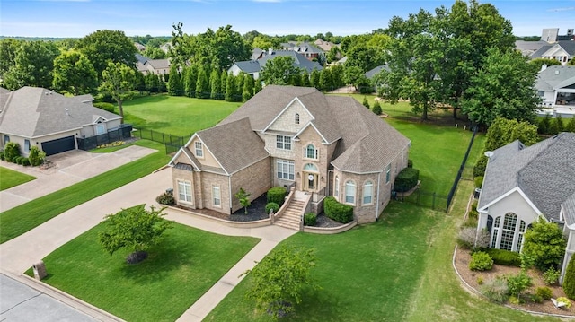 7 W Leiston Dr, Rogers, AR 72758 - aerial perspective of suburban area