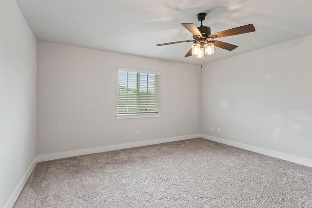 901 Carlock Dr, Pea Ridge, AR 72751 - carpeted empty room featuring baseboards and ceiling fan