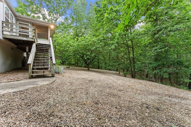 7 Dorking Ln, Bella Vista, AR 72714 - view of yard with stairway