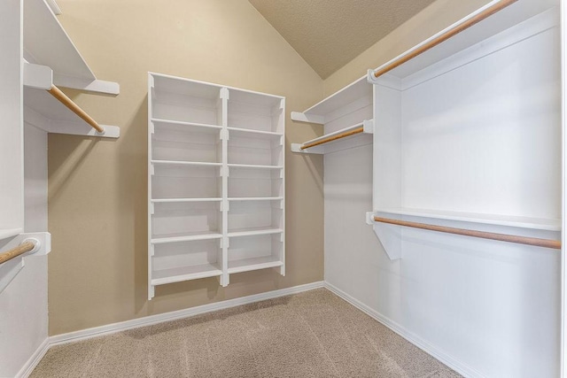 1750 Lancaster Dr, Springdale, AR 72762 - spacious closet featuring lofted ceiling and carpet floors