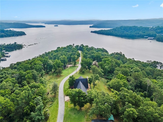 8093 Rockwood Ln, Rogers, AR 72756 - bird's eye view of a nearby body of water