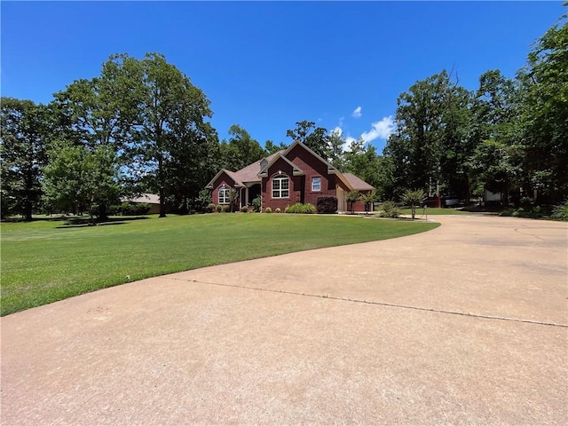 10059 Birdie St, Dardanelle, AR 72834 - view of front of house featuring a front yard