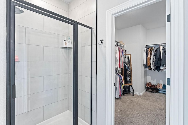 1904 Bergman Rd, Pea Ridge, AR 72751 - full bath with a shower stall, a spacious closet, and baseboards