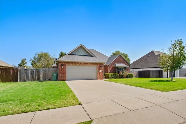 236 Ranalli Ave, Springdale, AR 72762 - view of front facade featuring brick siding, an attached garage, driveway, and a shingled roof