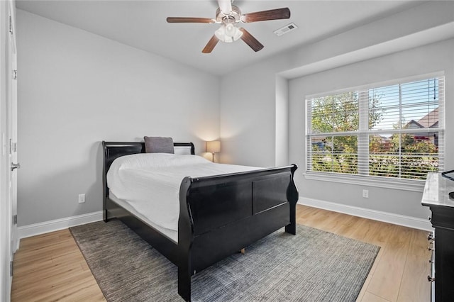 236 Ranalli Ave, Springdale, AR 72762 - bedroom with light wood-style floors and ceiling fan