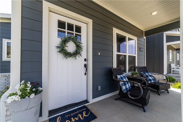 2009 Poppy St, Bentonville, AR 72713 - property entrance with a porch