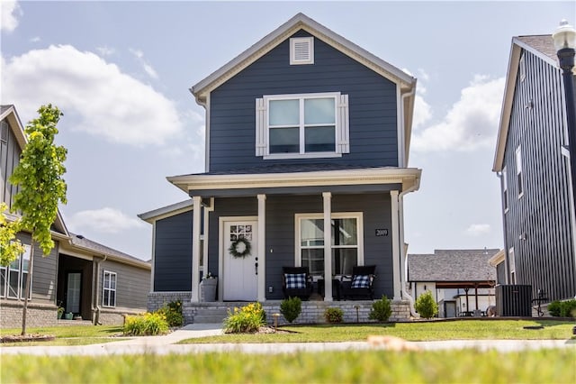 2009 Poppy St, Bentonville, AR 72713 - view of front of property featuring a porch
