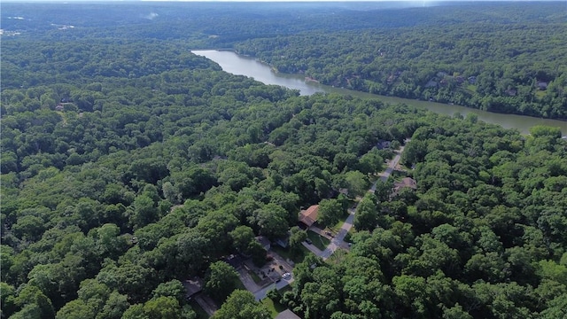 5 Chapel Ln, Bella Vista, AR 72715 - drone / aerial view of a forest and a nearby body of water