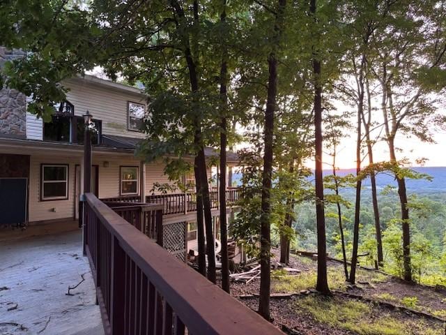 12883 Nickels Rd, West Fork, AR 72774 - view of wooden deck