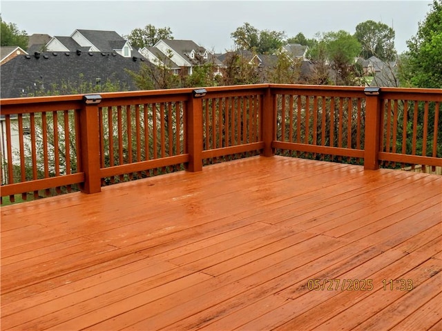 4007 Georgia St, Springdale, AR 72762 - wooden deck featuring a residential view