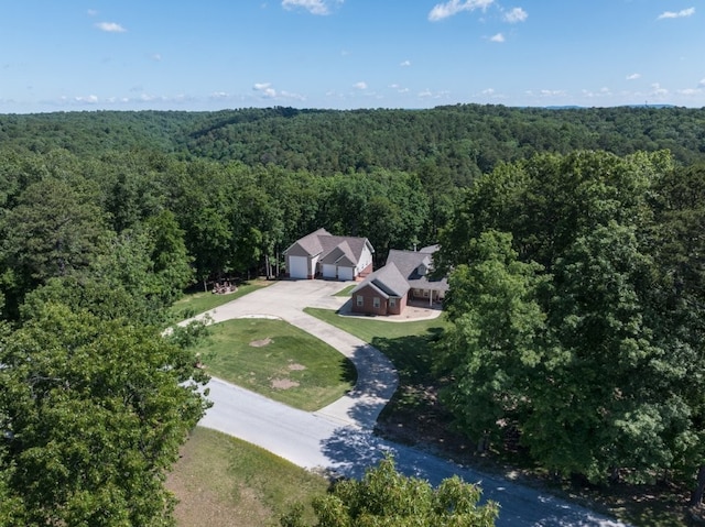15210 Haynes Rd, Rogers, AR 72756 - view of subject property with a heavily wooded area