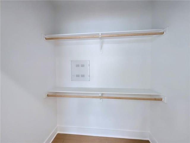 1 Darten Cir, Bella Vista, AR 72714 - walk in closet featuring wood finished floors