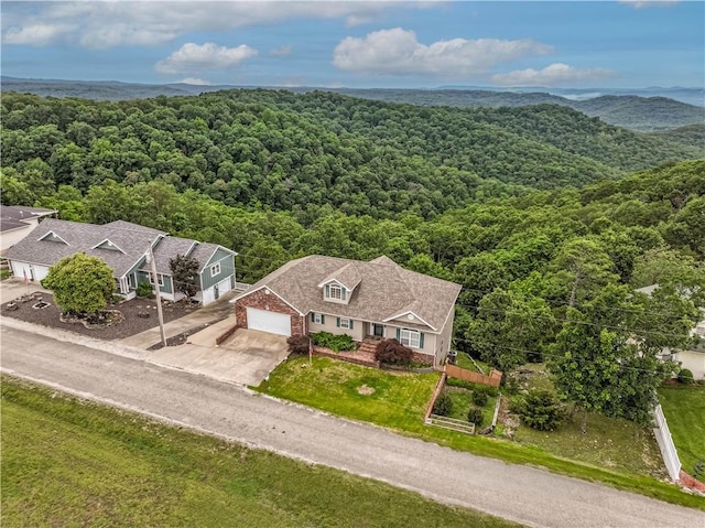 17 La Costa Dr, Holiday Island, AR 72631 - view from above of property with a forest