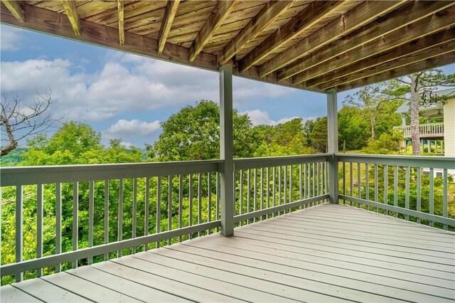 17 La Costa Dr, Holiday Island, AR 72631 - view of wooden terrace