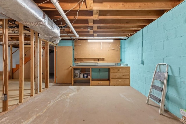 5 Rolling Meadows Dr, Harrison, AR 72601 - view of unfinished basement