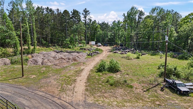 439 Pine Twist, Russellville, AR 72802 - bird's eye view of a heavily wooded area