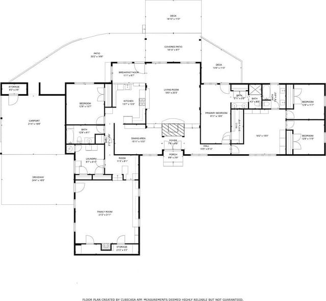 1463 E Woodbrook Dr, Fayetteville, AR 72703 - property floor plan