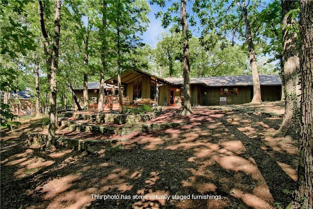 1463 E Woodbrook Dr, Fayetteville, AR 72703 - view of back of house