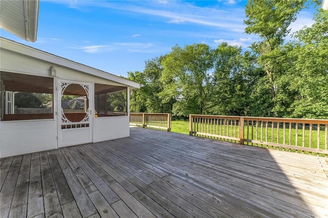 8 Central Heights Way, Bentonville, AR 72712 - deck with a sunroom