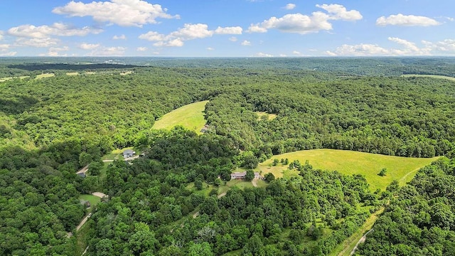 1188 Kyle Rd, Noel, MO 64854 - aerial view of a heavily wooded area