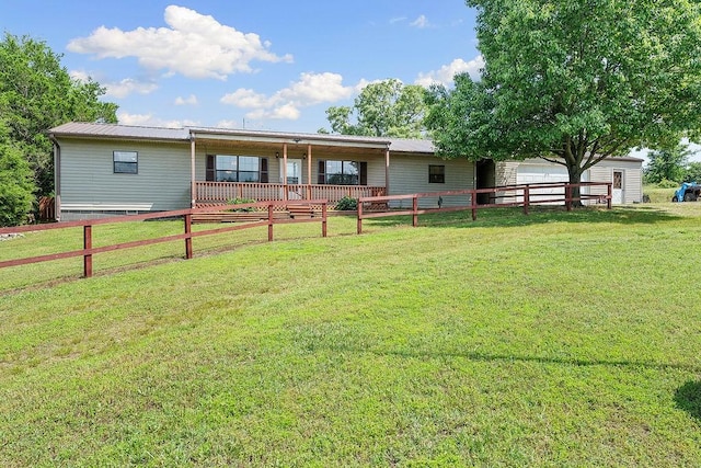 1188 Kyle Rd, Noel, MO 64854 - view of front of home featuring metal roof