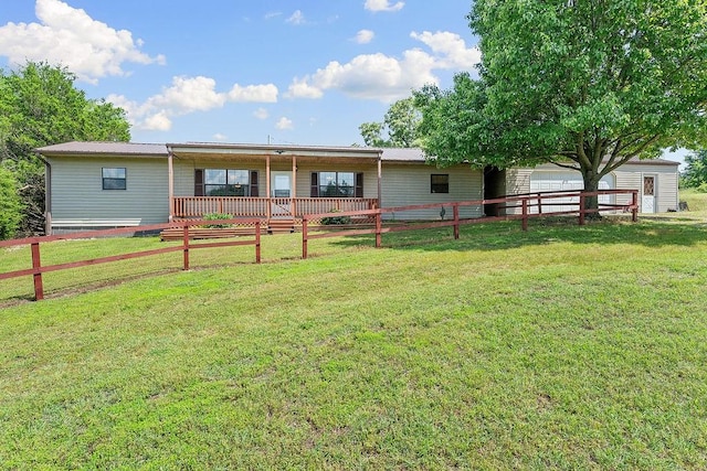 1188 Kyle Rd, Noel, MO 64854 - rear view of property featuring metal roof
