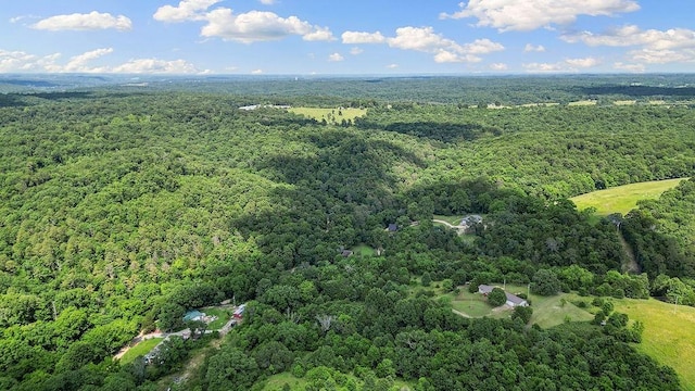 1188 Kyle Rd, Noel, MO 64854 - aerial view of a heavily wooded area