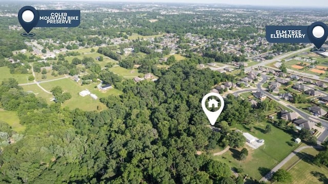 3307 NW 3rd St, Bentonville, AR 72712 - aerial overview of property's location