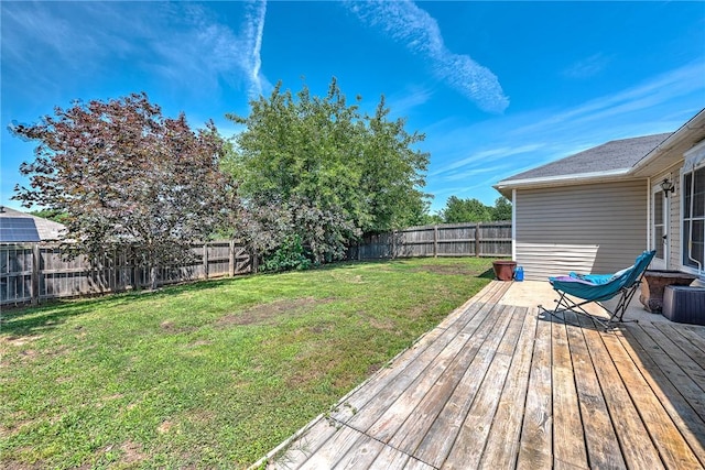 64 Cheryl Cir, Bentonville, AR 72712 - view of yard with a deck