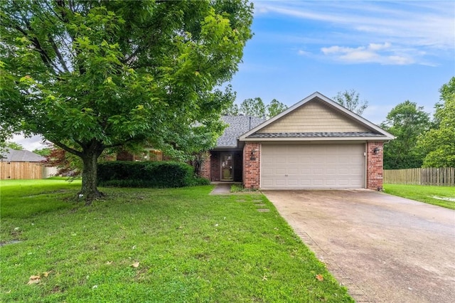 4931 Dogwood, Springdale, AR 72762 - view of front of house featuring brick siding, concrete driveway, and an attached garage