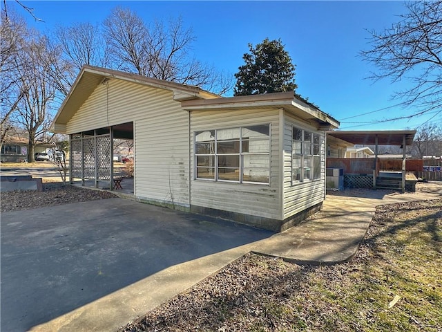 102 Pecan St, Marshall, AR 72650 - view of property exterior featuring a patio area