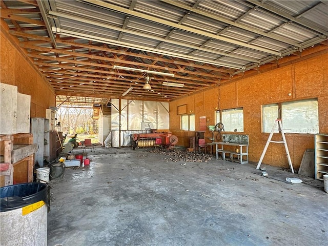 100 Pecan St, Marshall, AR 72650 - view of garage