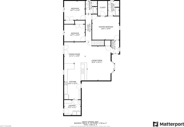 108 Clive St, Berryville, AR 72616 - home floor plan