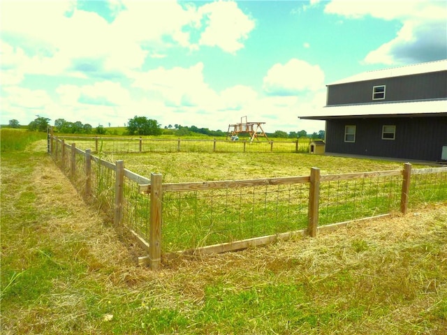 6611 Mc 4010, Everton, AR 72633 - view of yard featuring a view of countryside and a playground