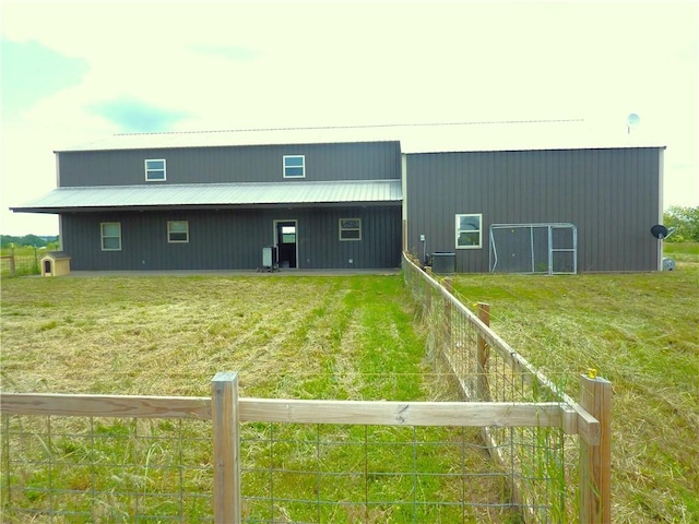 6611 Mc 4010, Everton, AR 72633 - back of property with metal roof