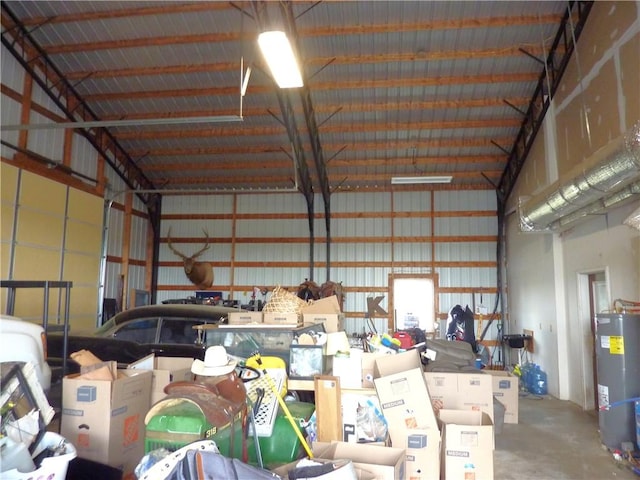 6611 Mc 4010, Everton, AR 72633 - garage with water heater