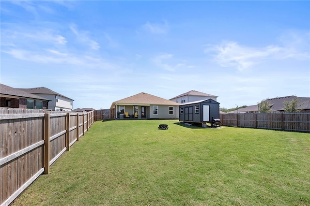 615 W Dusty Ct, Siloam Springs, AR 72761 - view of yard