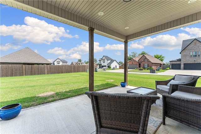 1432 Cannon Ln, Cave Springs, AR 72718 - view of patio featuring a residential view