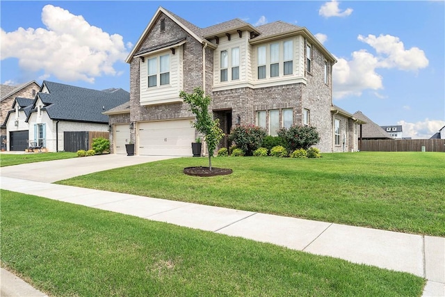 1432 Cannon Ln, Cave Springs, AR 72718 - view of front of property featuring an attached garage, brick siding, and driveway
