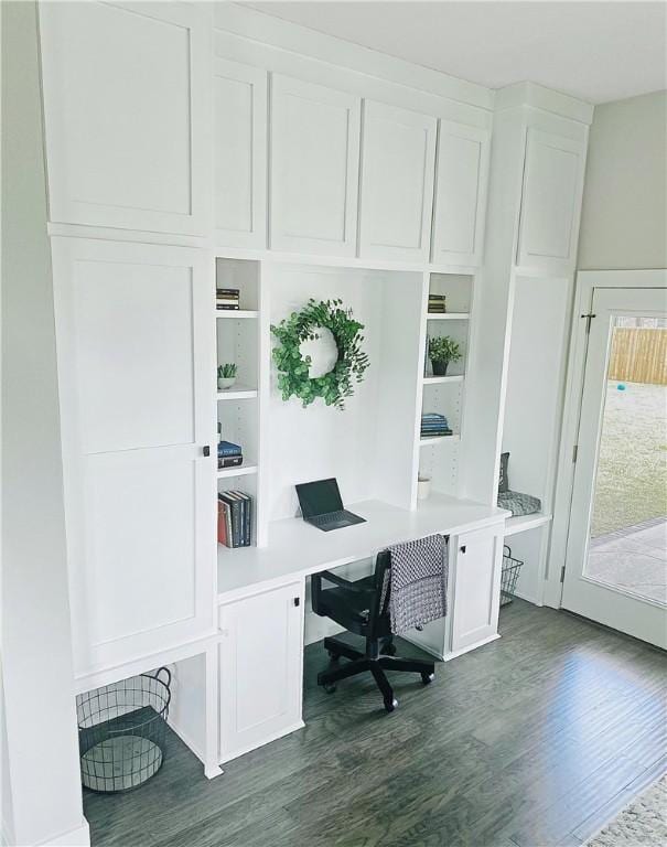 1432 Cannon Ln, Cave Springs, AR 72718 - office featuring dark wood-style floors